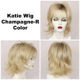 Champagne-R / Katie w/ Roots / Medium Wig