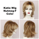 Nutmeg-F / Katie w/ Roots / Medium Wig