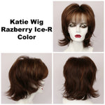 Razberry Ice-R / Katie w/ Roots / Medium Wig
