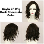 Dark Chocolate / Kayla Lace Front / Medium Wig