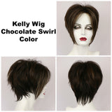 Chocolate Swirl / Kelly / Short Wig