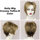 Creamy Toffee-R / Kelly w/ Roots / Short Wig