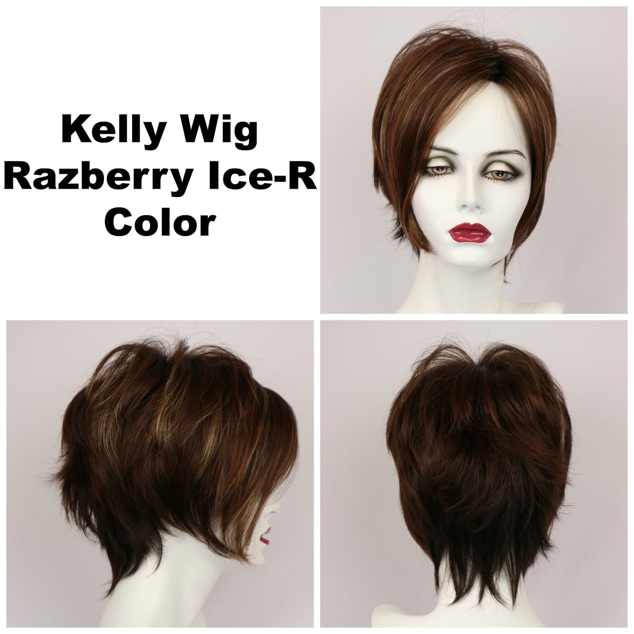 Razberry Ice-R / Kelly w/ Roots / Short Wig