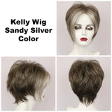 Sandy Silver / Kelly / Short Wig