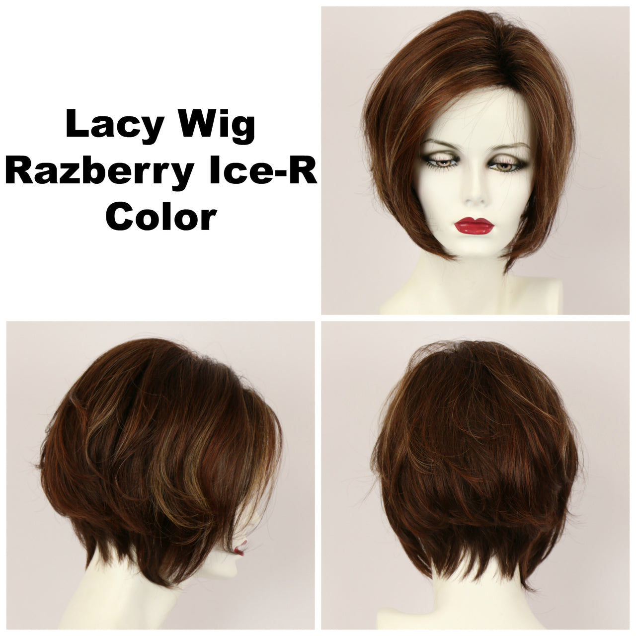 Razberry Ice-R / Lacy w/ Roots / Medium Wig