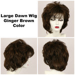 Ginger Brown / Large Dawn / Medium Wig