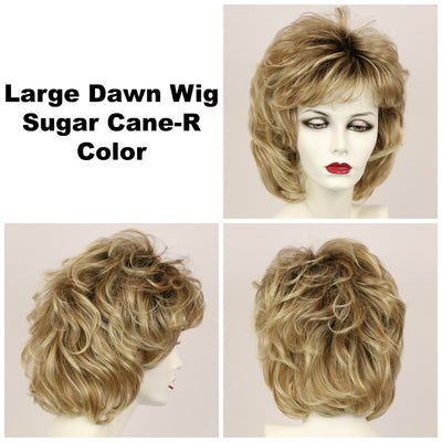 Sugar Cane-R / Large Dawn w/ Roots / Medium Wig