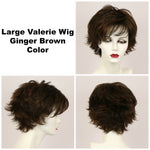 Ginger Brown / Large Valerie / Medium Wig