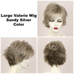 Sandy Silver / Large Valerie / Medium Wig