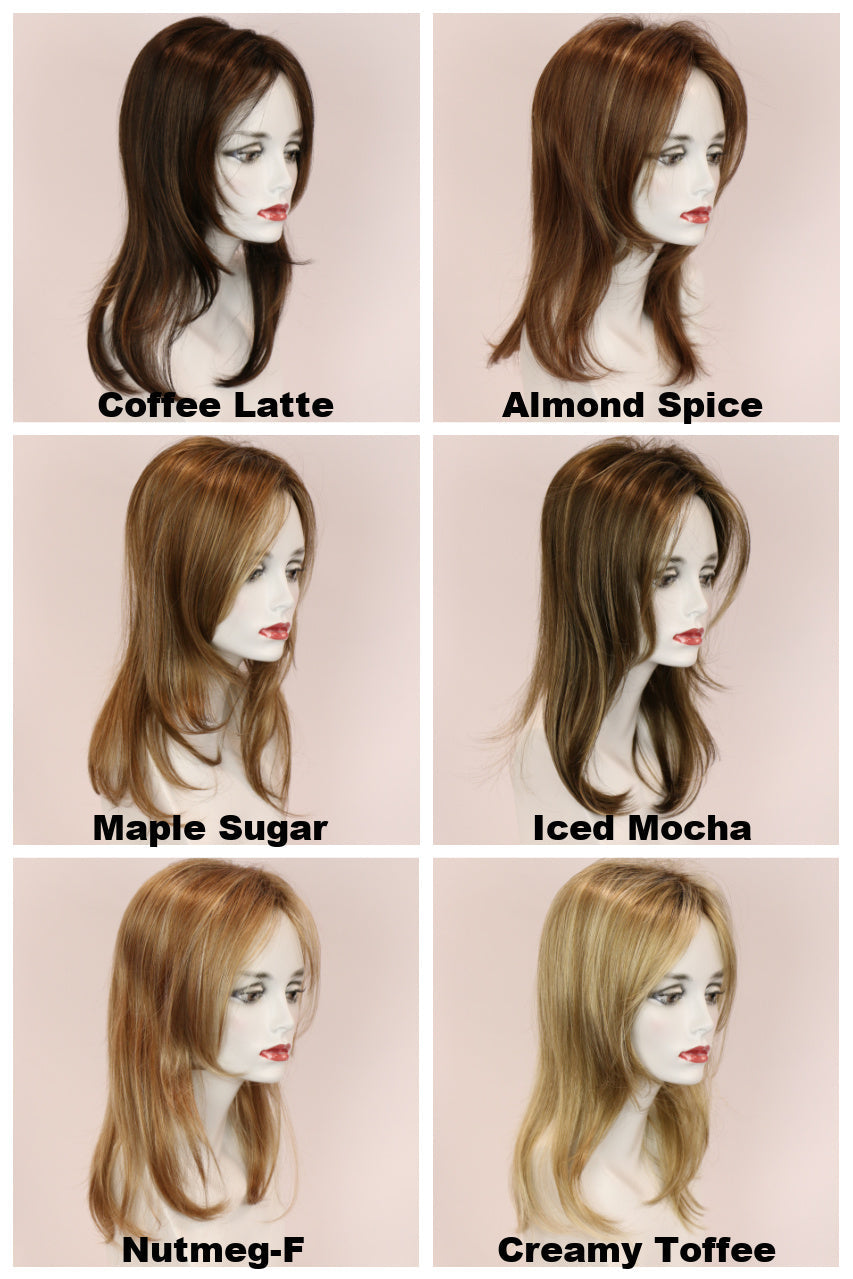 Long Top w/ Roots Hair Pieces Godiva's Secret Wigs 