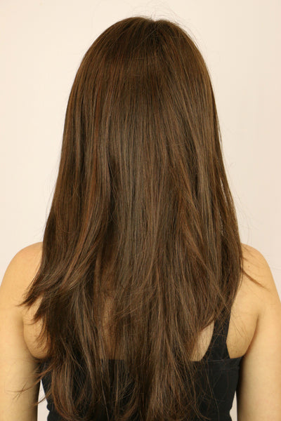 Ginger Brown / Petite Mariah Monofilament / Long Wig
