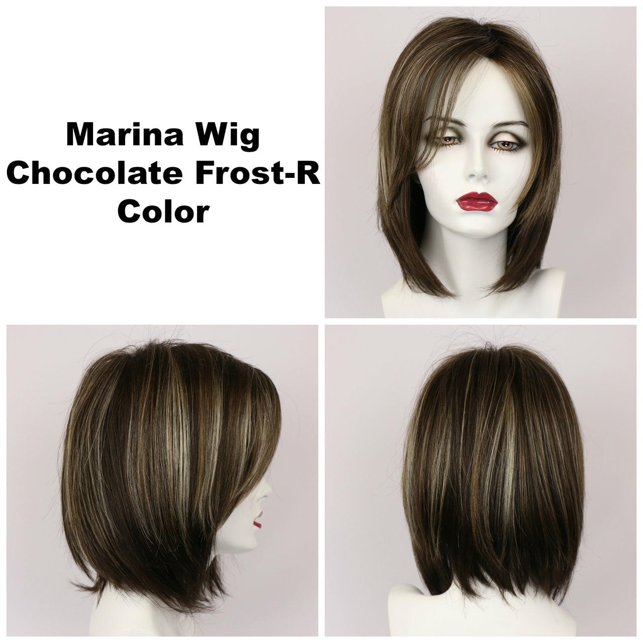 Chocolate Frost-R / Marina w/ Roots / Medium Wig