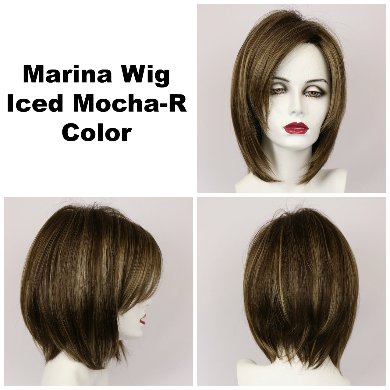 Iced Mocha-R / Marina w/ Roots / Medium Wig