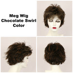 Chocolate Swirl / Meg / Short Wig
