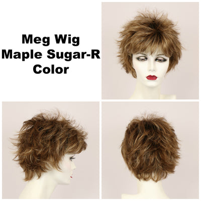 Maple Sugar-R / Meg w/ Roots / Short Wig