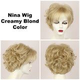 Creamy Blond / Nina / Medium Wig