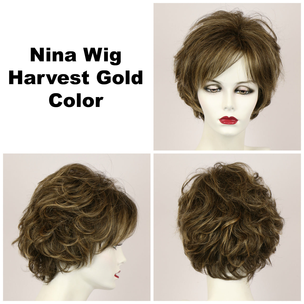 Harvest Gold / Nina / Medium Wig