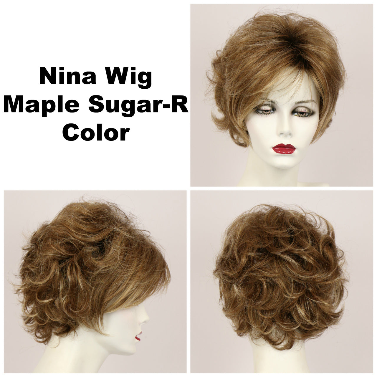 Maple Sugar-R / Nina w/ Roots / Medium Wig