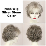 Silver Stone / Nina / Medium Wig