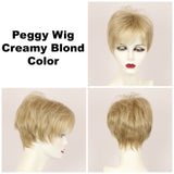 Creamy Blond / Peggy / Short Wig