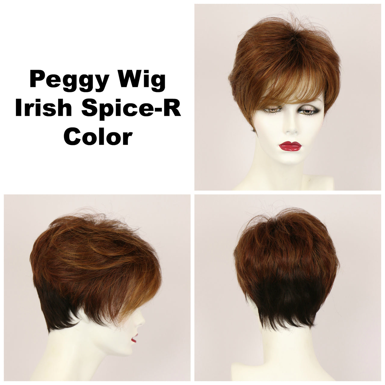 Irish Spice-R / Peggy w/ Roots / Short Wig