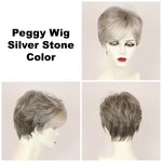 Silver Stone / Peggy / Short Wig