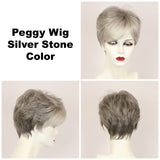 Silver Stone / Peggy / Short Wig
