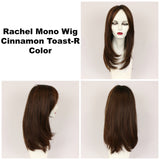 Cinnamon Toast-R / Rachel Monofilament w/ Roots / Long Wig