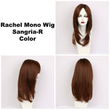 Sangria-R / Rachel Monofilament w/ Roots / Long Wig