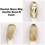 Vanilla Bean-R / Rachel Monofilament w/ Roots / Long Wig