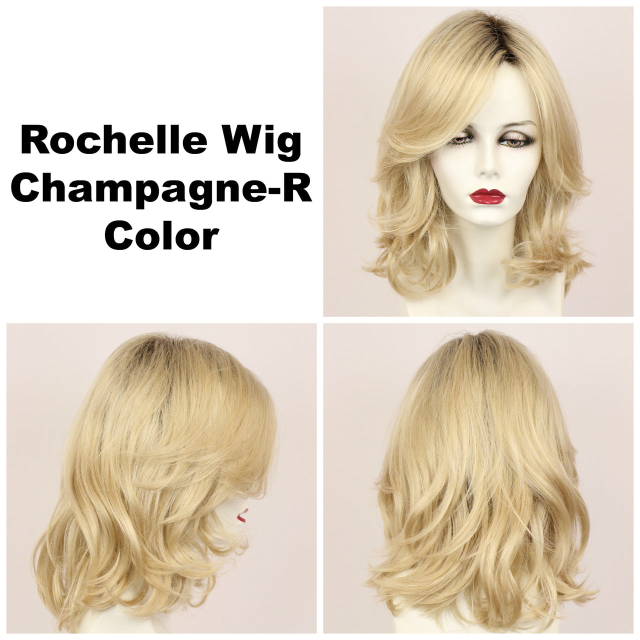 Champagne-R / Rochelle w/ Roots / Long Wig