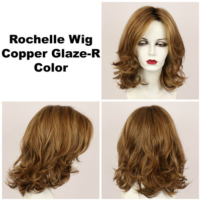 Copper Glaze-R / Rochelle w/ Roots / Long Wig