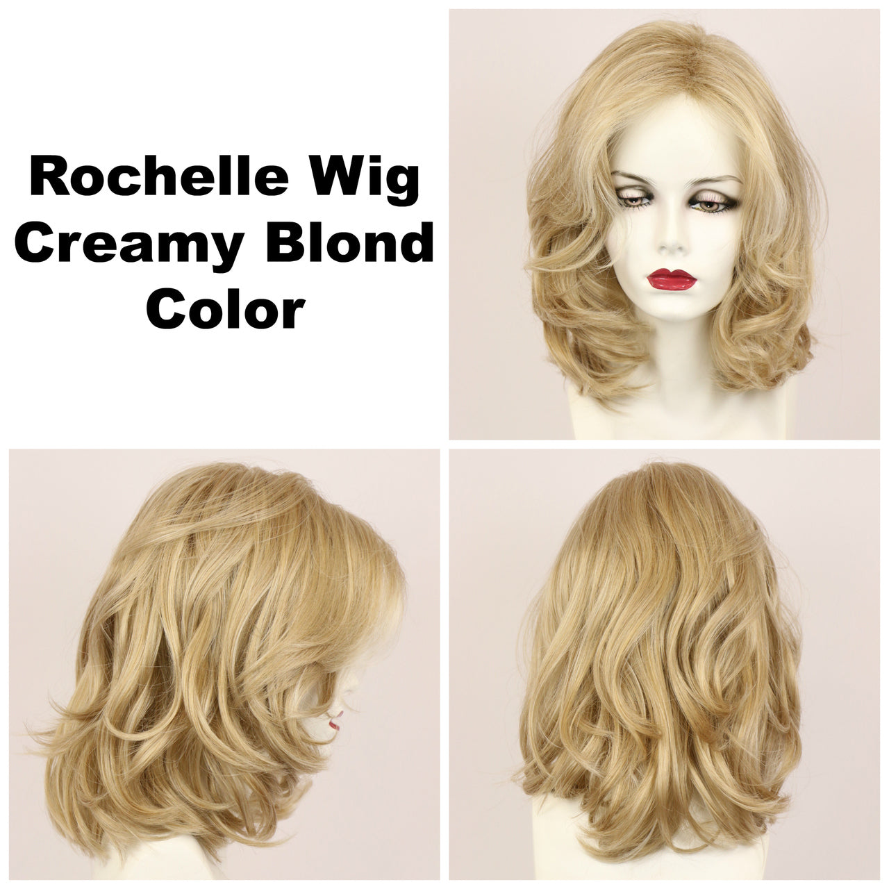 Creamy Blond / Rochelle / Long Wig