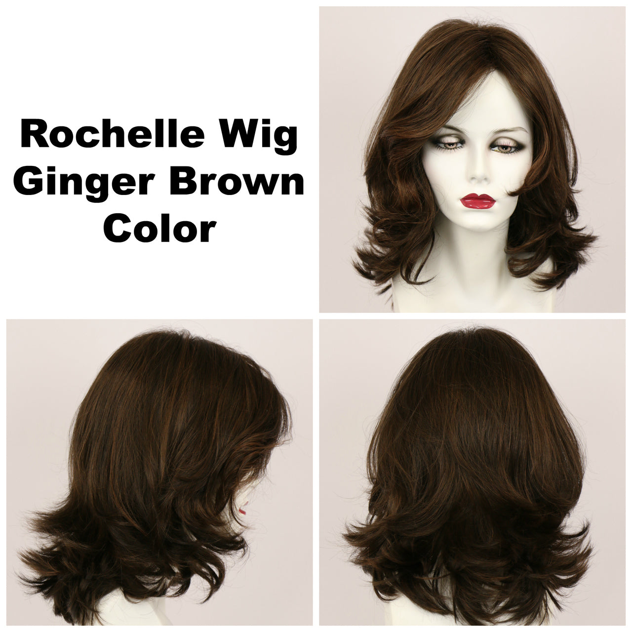 Ginger Brown / Rochelle / Long Wig