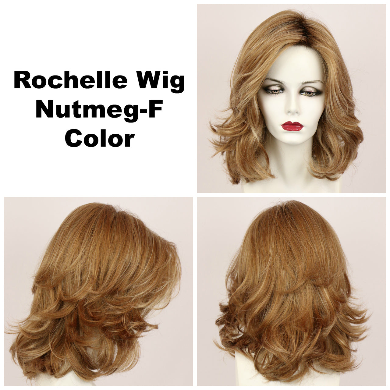 Nutmeg-F / Rochelle w/ Roots / Long Wig