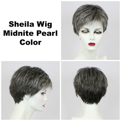 Midnite Pearl / Sheila / Short Wig