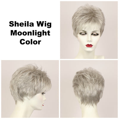 Moonlight / Large Sheila / Short Wig