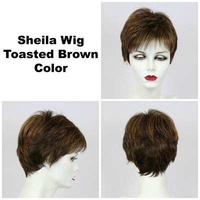 Toasted Brown / Sheila / Short Wig