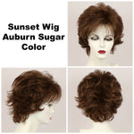 Auburn Sugar / Sunset / Short Wig