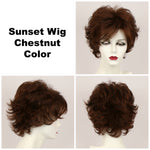 Chestnut / Sunset / Short Wig