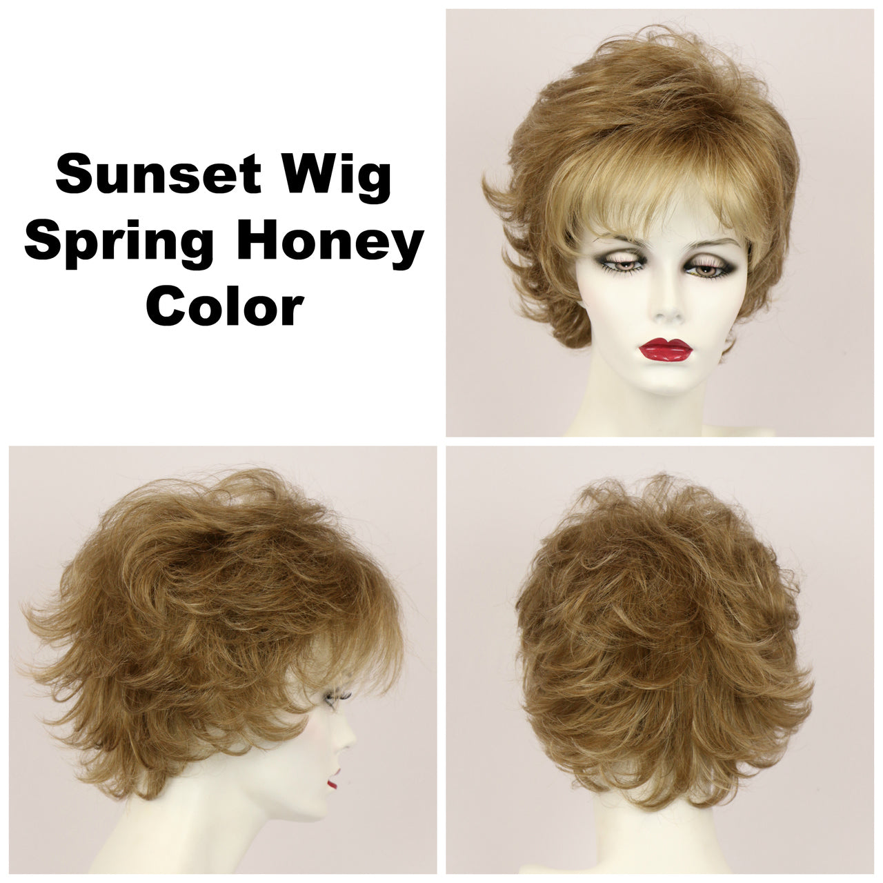 Spring Honey / Sunset / Short Wig