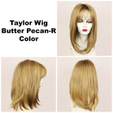 Butter Pecan-R / Taylor w/ Roots / Long Wig