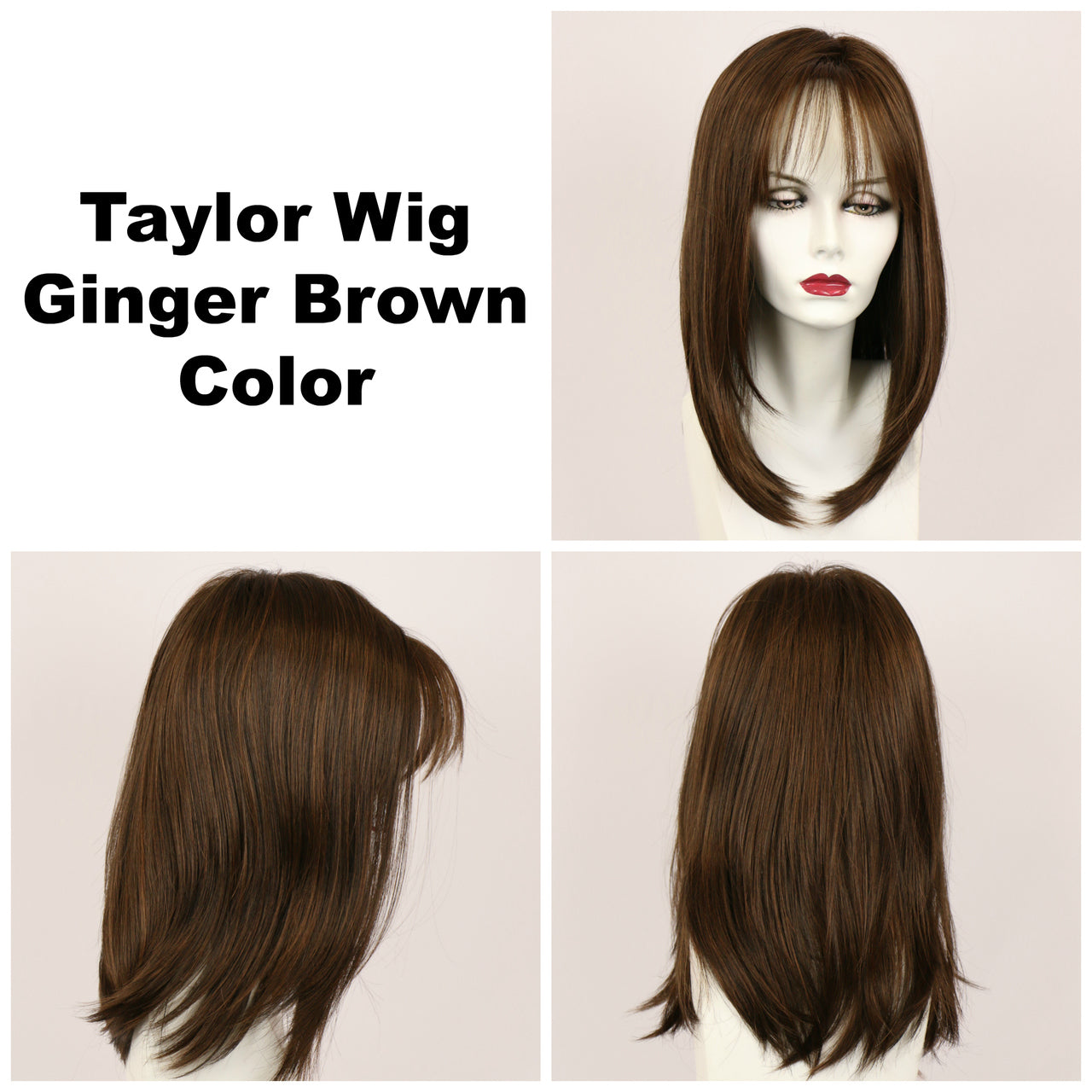Ginger Brown / Taylor / Long Wig