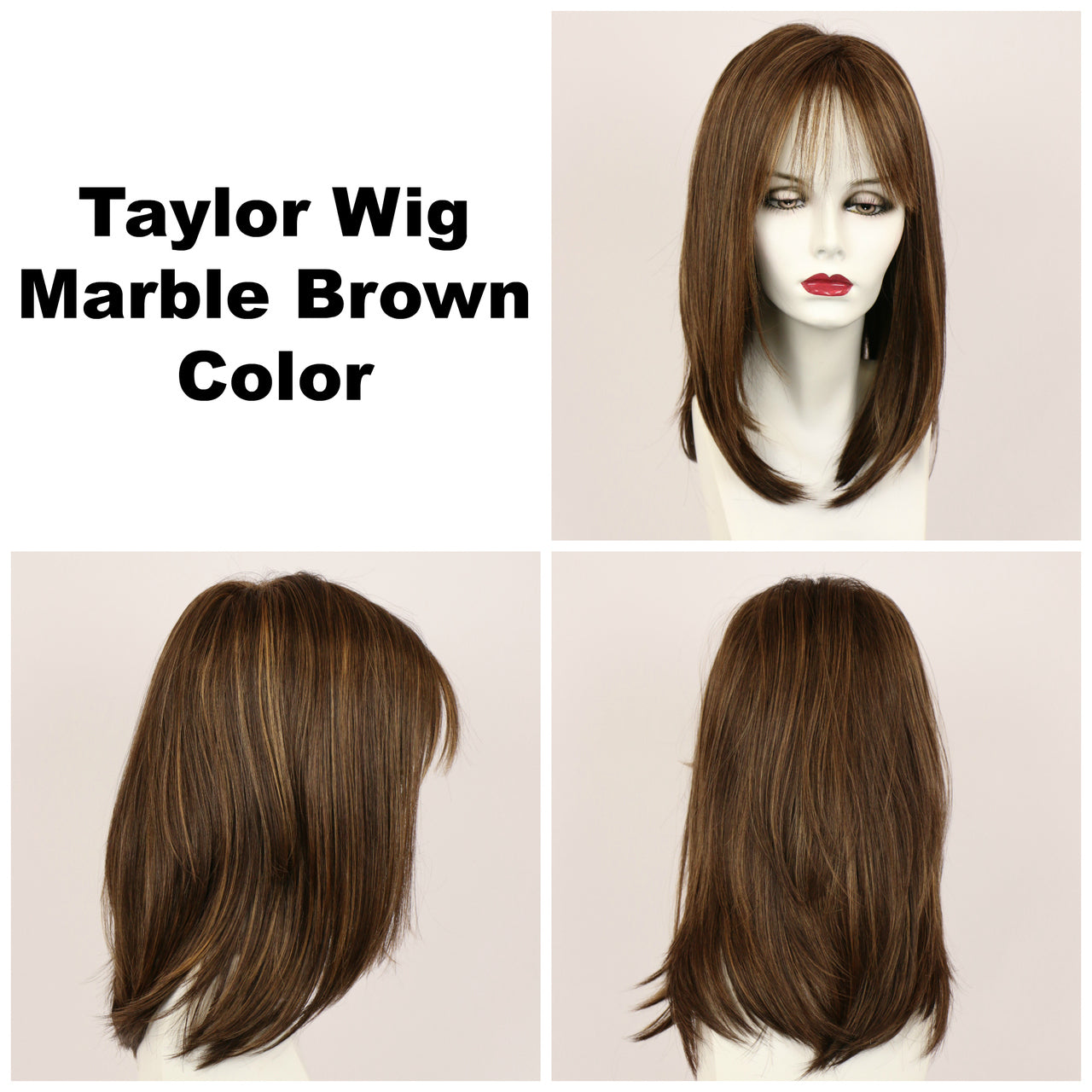 Marble Brown / Taylor / Long Wig