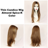 Almond Spice-R / Thin Candice w/ Roots / Long Wig