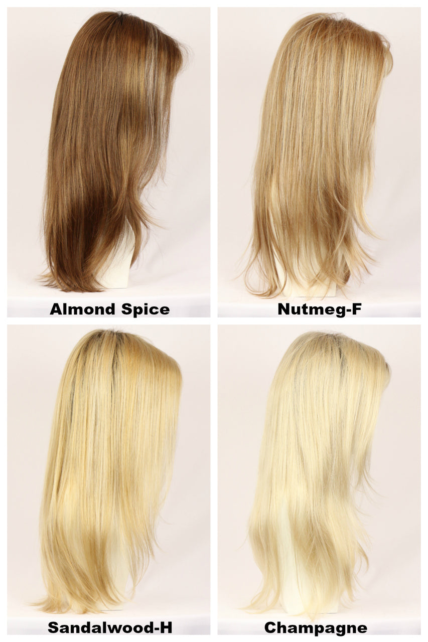 Color Chart / Thin Candice w/ Roots / Long Wig