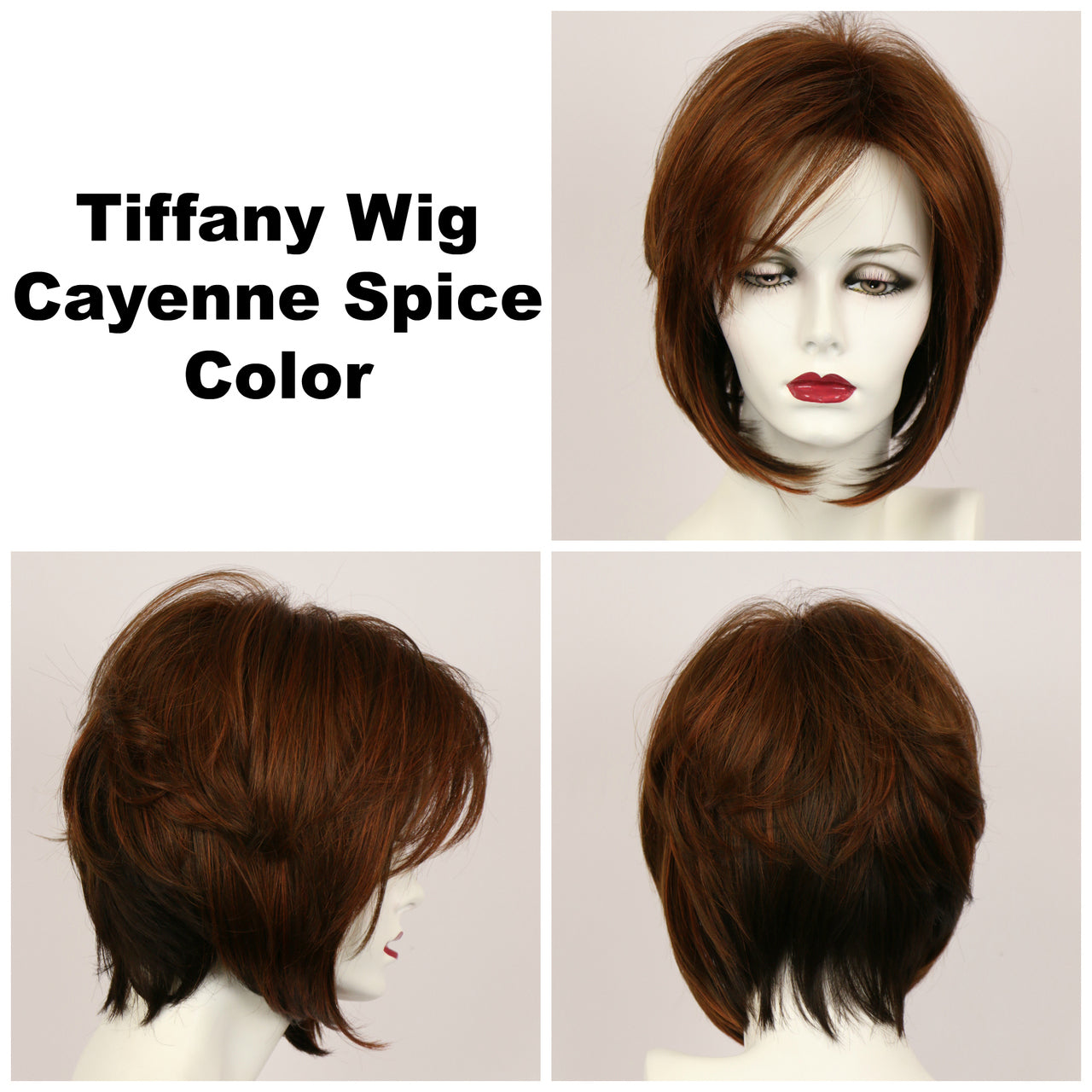 Cayenne Spice / Tiffany / Medium Wig