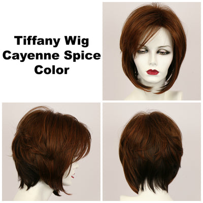 Cayenne Spice / Tiffany / Medium Wig