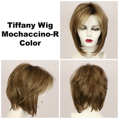 Mochaccino-R / Tiffany w/ Roots / Medium Wig