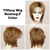 Nutmeg-F / Tiffany w/ Roots / Medium Wig